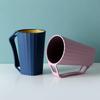 Household Bathroom Washing Cup Durable Tooth Brushing Cups Simple Toothbrush Cup With Handle Bathroom Accessories