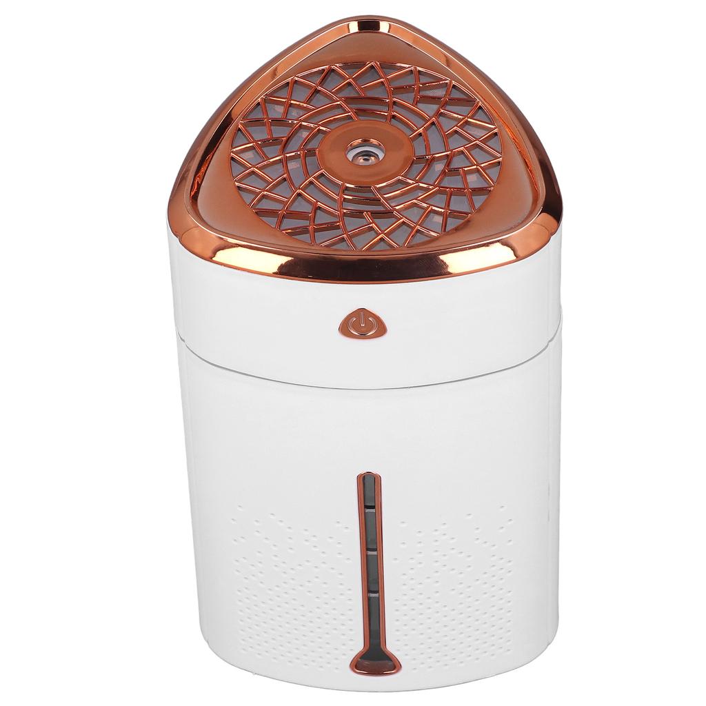 Desk Humidifier White 1000ml USB Interface Colorful LED Light Touch Control Small Humidifier for Hom