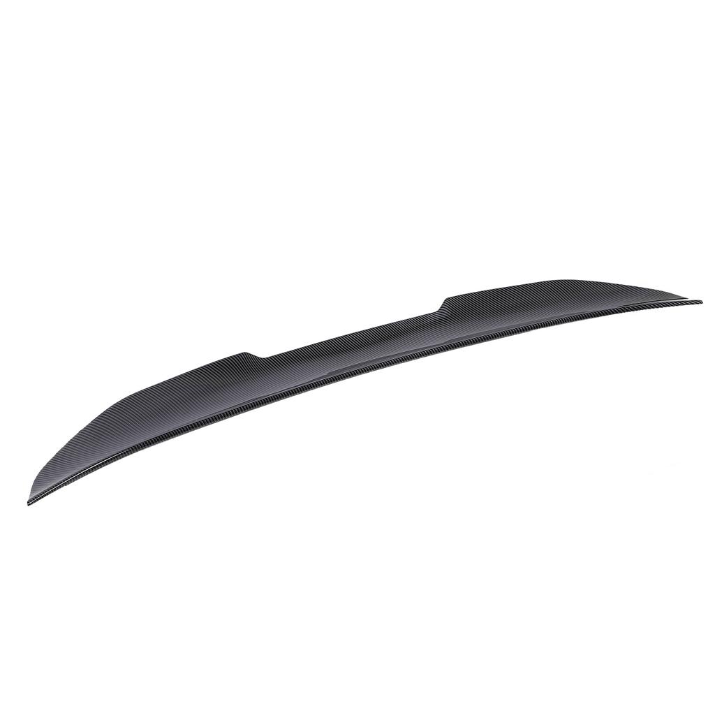 Rear Trunk Spoiler PSM Style Enhanced Aerodynamics Improved Downforce Carbon Fiber Pattern Trunk Lid Spoiler Wing for