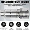 Pro traktor Ford a pro traktor Holland Rychlospojka Kovová součást Číslo dílu 86508779 s designem stability tlaku