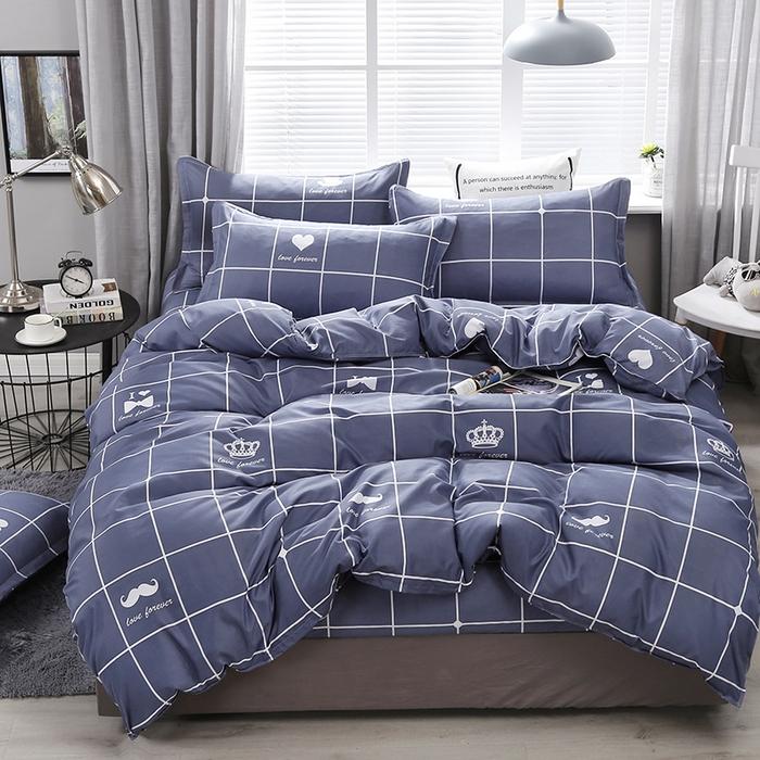 Palm Leaf Comforter Cover Black and White Bedding Set for Kids Teens Adult Women, Leaves Duvet Covers Reversible Quilt Cover Set