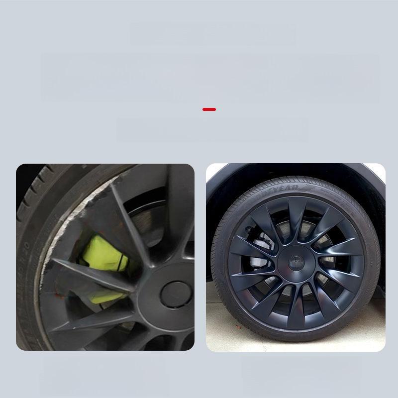 Coprimozzo ruota da 20 pollici per Tesla Model Y: Copertura Protettiva per Cerchione Segmentata per Accessori di Modifica Eleganti.