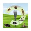 Solar Powered Waterproof Spiral Mole Repellent Ultrasonic Rodent/Snake/Bird Animal Repellent for Farm Courtyards