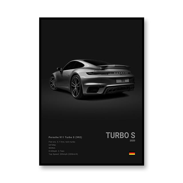 Famous Brand Cars SVJ GT3RS G80M3C Canvas Wall Art Print Poster 918 M5CS MSCSL Decorative Mural Home Decor Gift Unframed