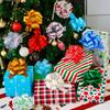 Christmas Pull Bows Ribbon Wide Gift Wrapping Tags Boxing Day Holiday Dcor JOYFY PCS 48 with 5 for Entertaining Play Safe Kid Friendly Fun