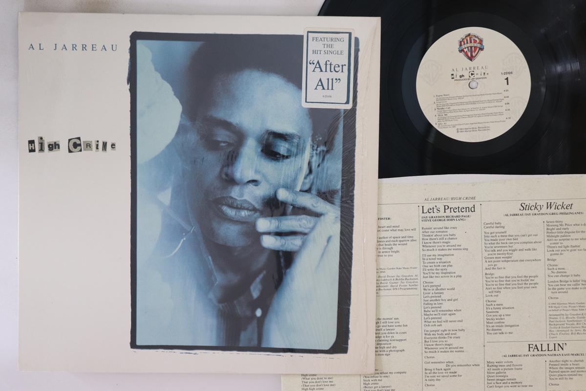 

LP Пластинка AL JARREAU - High Crime 125106 Warner Bros. Re 1984 US Соул/Фанк Б/у