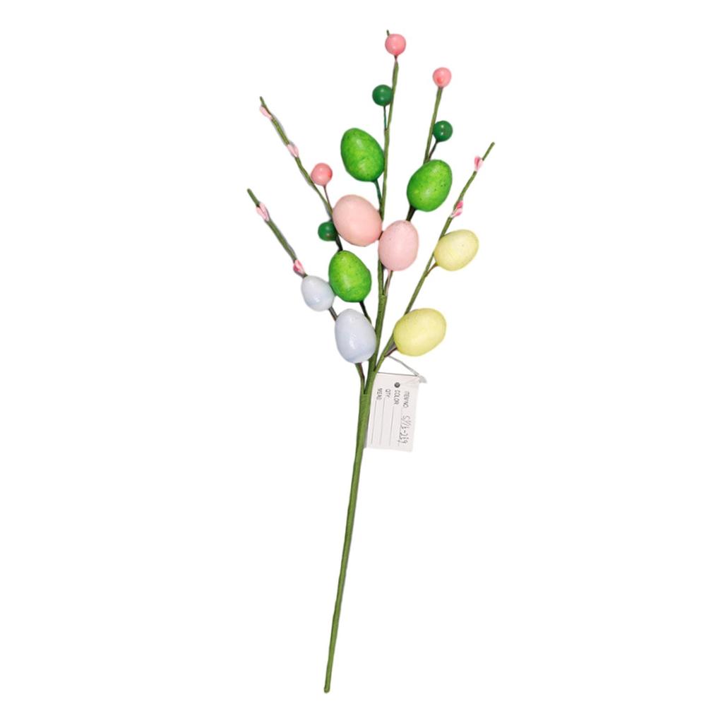 Easter Decoration Egg Tree Branch Decorative Branches Easter Egg Stems for Vase Home Party Easter Celebration Decoration
