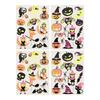 Halloween Face Sticker Grimace Pumpkin Stickers for Decor 20 Sheets