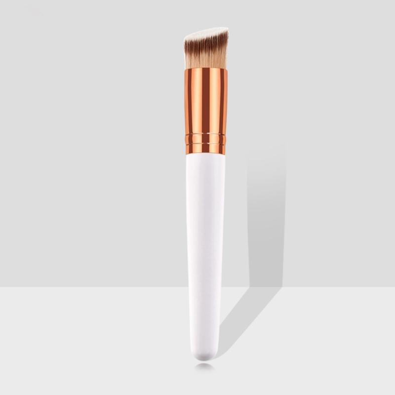 Elegant Fan Cosmetic Brush For Detailed Makeup Application Everyday Makeup Essential Full Coverage Concealer Brush