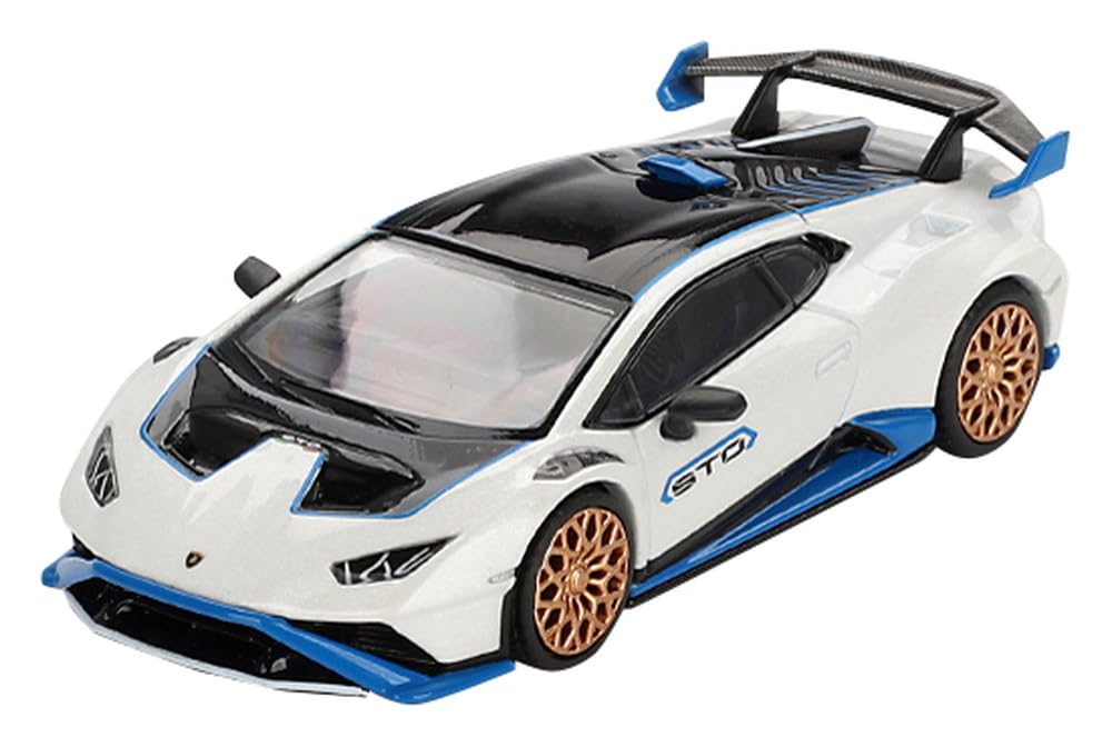 

MINI GT Scale Lamborghini Huracan STO Bianco Asopo Finished Product 1/64 (White) (Left-Hand Drive) MGT00788-L
