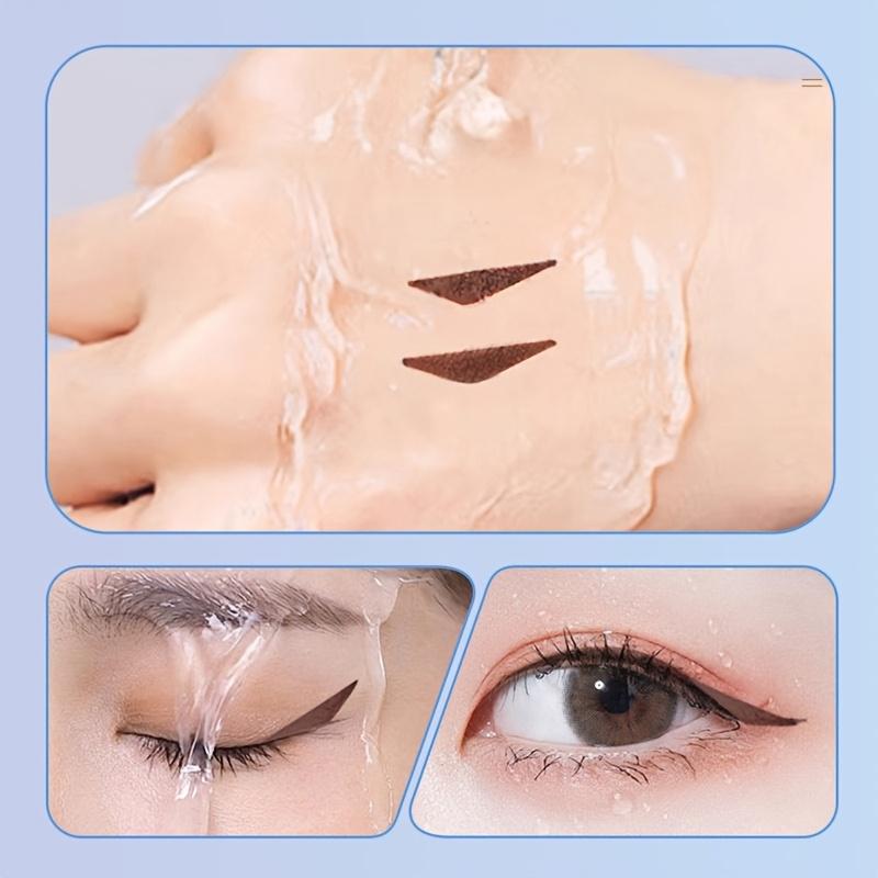 30pcs 3-Second Face Eye Decoration Patches - 3-Second Eye Makeup Lazy Patches - Matte Lazy Face Decoration Patches- Self-Adhesive Face Patches