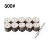 10Pcs 12mm Flap Wheel Sandpaper Sanding Disc Grinding 80600 Grit