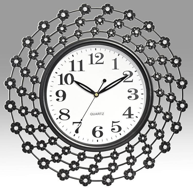 Wall Clock European Living Room Personality Creative Fashion Clock Quiet Art Quartz Clock