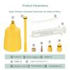 60ml Mineral Oil Bicycle Brake System Bleed Kit Tools MTB Brake Fluid Change Hydraulic Kits for SHIMANO TEKTRO Avid Series
