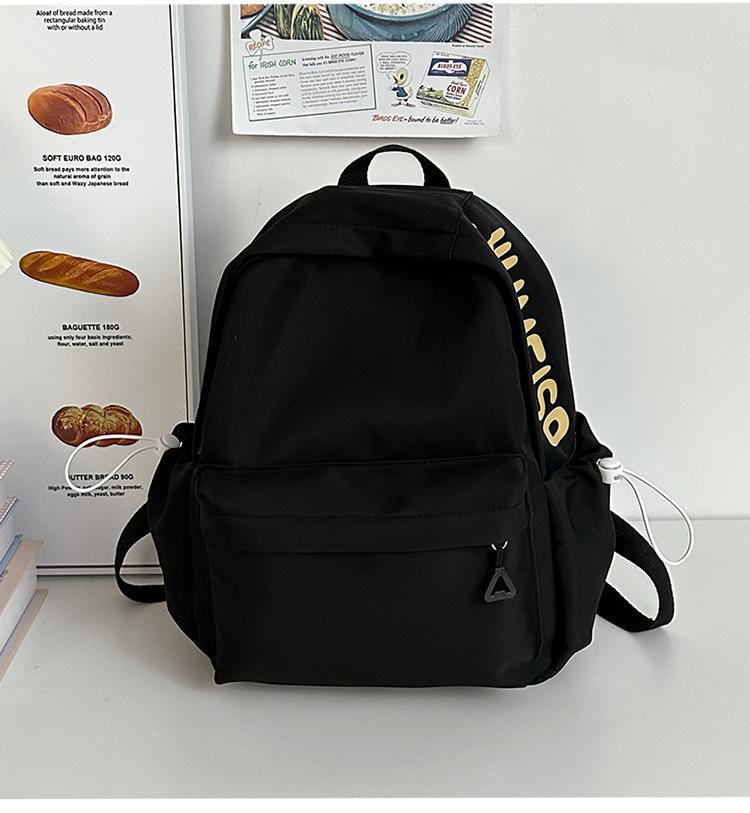 Schoolbag Japanese Ins Wind Soft Girl Cute Backpack Small Simple Casual College Student Lightweight Fresh Backpack