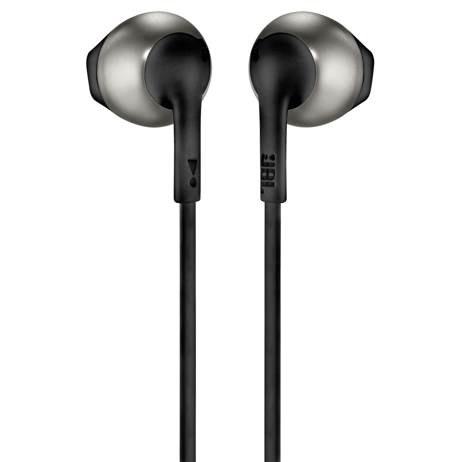 

JBL T205 Wired Earphones with Mic (Black)