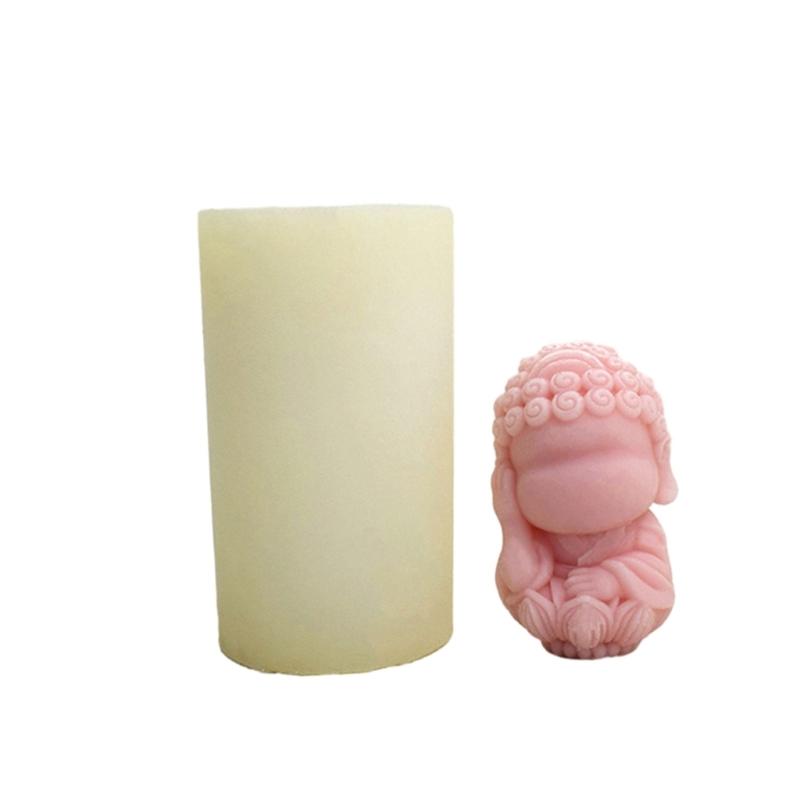 Statue Candle Mold for Making Candle Gypsum Ornaments Home Decorations DIY Craft,  3D Statue Candle Silicone Mold