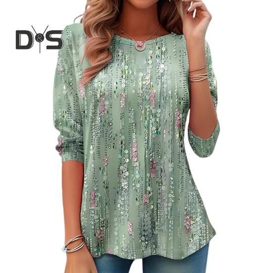 

Женские топы с круглым вырезом и длинными рукавами, рюшами по краю, блестящие футболки с блестками, свободный крой, однотонные пуловеры, топы, уличная одежда 2XL светло-зеленый