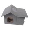 Cat House for Outdoor Cats Foldable Water Resistant Rainproof Feral Cats Shelter Cat Cave