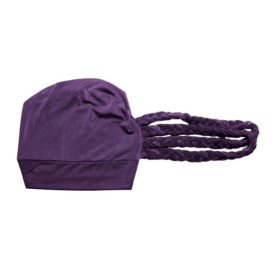 

Turban Hat Moisture-Wicking Quick-Dry Lightweight All-Season Stretch Fit Non-Slip Soft Wrinkle-Resistant Headscarf Hat фіолетовий
