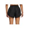 Nike Solid Color Striped Logo Print Casual Shorts Women shorts Black DQ6122-010