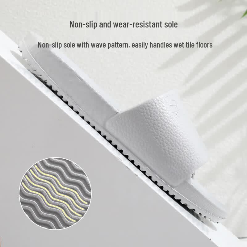 Guoluofei Unisex Cloud Comfort Thick-Soled Bath & Outdoor Slippers