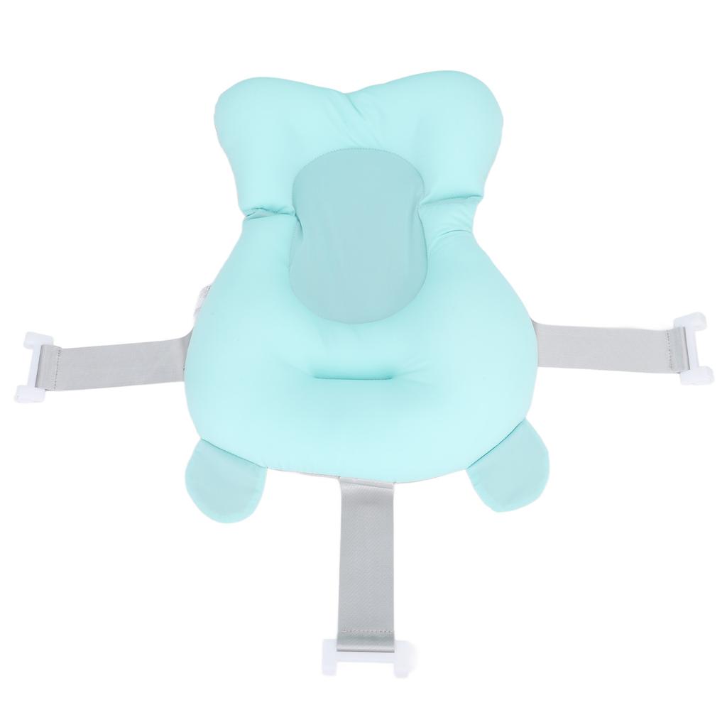 Baby Bath Cushion Pad 3 Points Support Floating Mat Slipless Mesh Seat Shower Bath Tub Pad For Newborn Infant