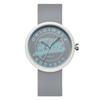 FILA Student Watch Fashion Vitality Sports Watch Quartz Movement Silicone Strap Gray Dial Waterproof Unisex watches 6309