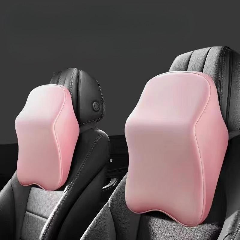 FOR Car TOYOTA FIT Neck Pillow Protection Lumbar Backrest Cushion Lumbar Cushion Car Headrest Cushion
