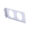 IL Motorsport NA6CE/NA8C NA0-0082 Audio Meter Panel, 2 X 2 Holes, Chrome