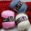 Angola Fine Mohair Yarn for Hand Knitting - Medium Fine Wool Yarn