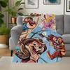 1pc, Chip 'n Dale and Friends Blanket Cute Home Decor for All Seasons Perfect Gift for Animal Lovers Soft Throw Blanket Ideal for
