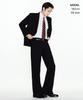MUSINSA STANDARD Flare Hidden Banding Slacks [Black]