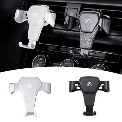 Car Accessories Gravity ABS Vehicle GPS Mobile Phone Holder For Lexus FSPORT LBX NX RX 350h 450h ES UX 300e GS GX IS LS LX CT