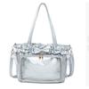 Skull Pain Original [Ballet Holiday] Lolita Tote Women's Bag Crossbody Shoulder PU Face Solid Color Versatile Pain Bag