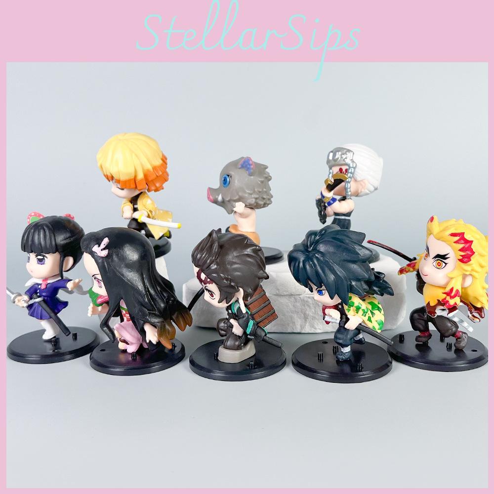 Kimetsu Slayer Demon No Yaiba Action Figure Cartoon Model Toy Gift Decoration