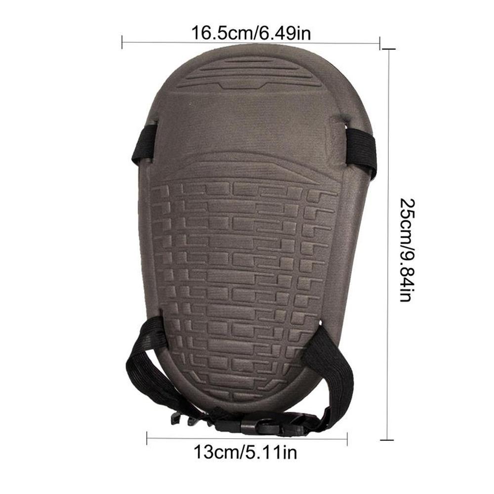 1 Pair Home and Garden Protective Knee Pads   Waterproof EVA Foam Caps for Comfort - with Adjustable Hook and Loop Straps