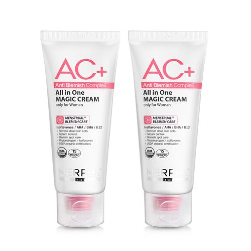 Merphil Ac+ All In One Magic Cream 100ml X 2 none