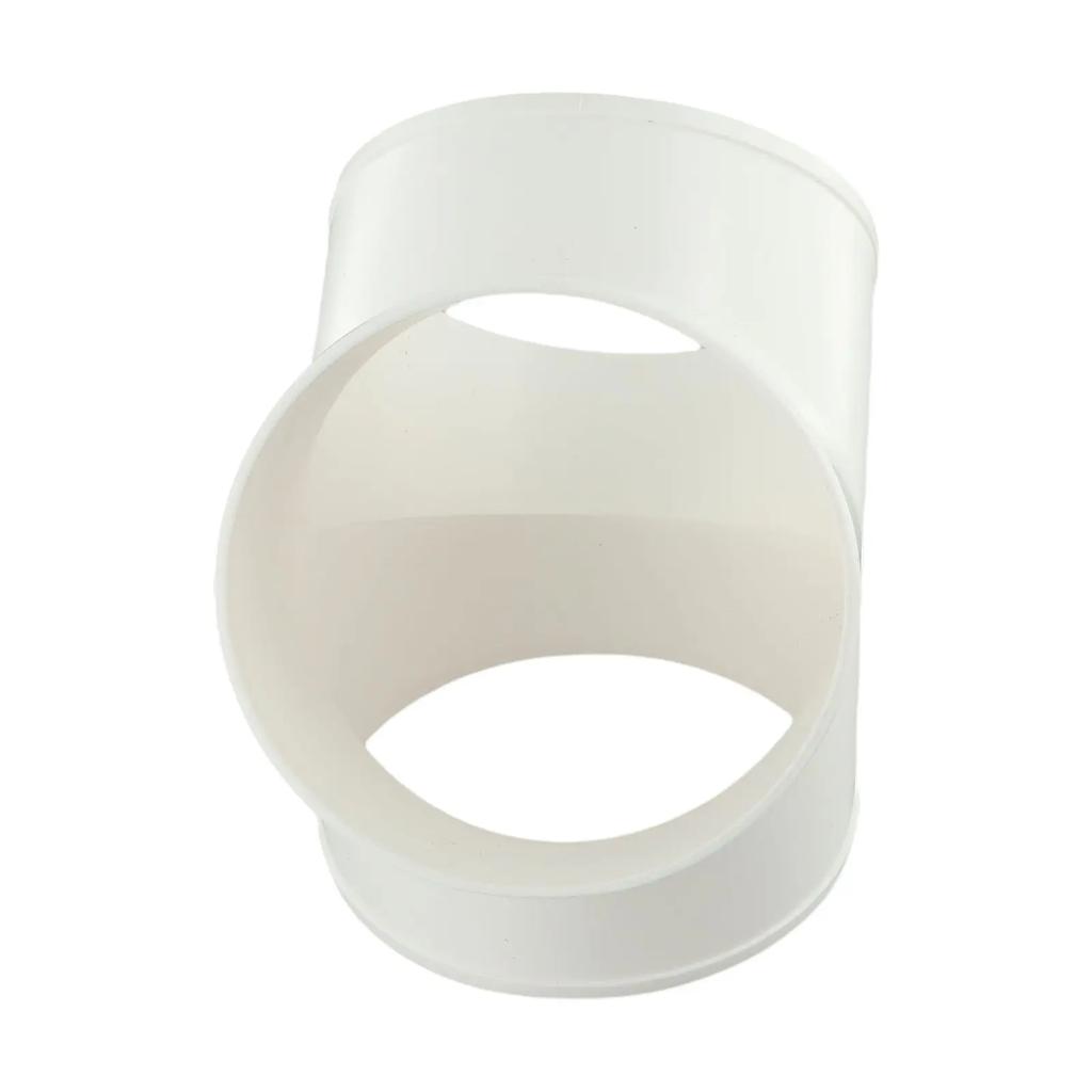 200mm/7.9in PVC Y Shape Ducting Splitter Versatile Compatibility Efficient Ducting Splitter Flexible Ducting For Extractor Fans