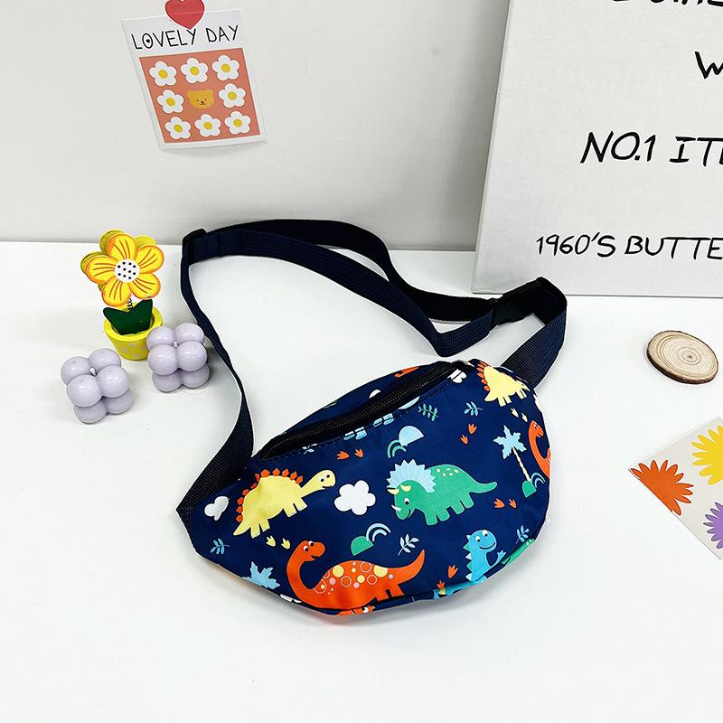 Boys and Girls Fanny Pack Gift Bag Children's Breast Bag New Cartoon Dinosaur Unicorn Shoulder Messenger Bag