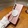 Premium AG Matte for Magsafe Case for Samsung Galaxy S26 Ultra S26 Pro S25 Edge Plus S24 FE S23 S22 S21 S20 Wireless Charging Protect Sockproof Cover