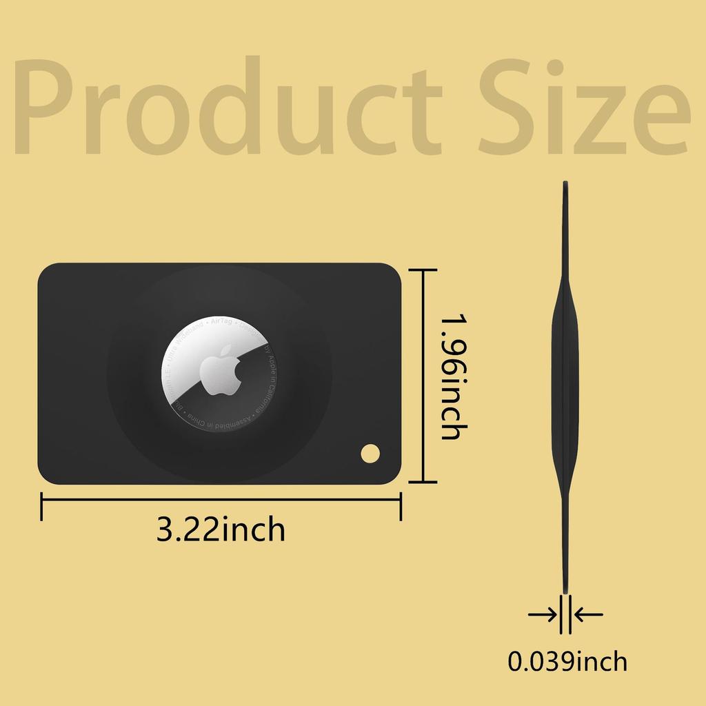 Compatible with Apple AirTag Silicone Card Sleeve Anti-Lost Protective Case Cover,with Front Back Film Set