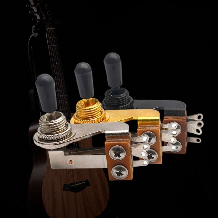 L Type Open Frame Guitar Switches 3 Way Toggle Replacement Seamless Switching Small Size for Effortlessly Installation