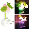 Valentines Day Gift LED Mushroom Night Lights Colorful Little Night Light Floral Lamp 3D Light