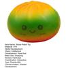 Gradient Cartoon Steamed Bun Toy Slow Rebound Stretchy Simulated Dumpling Squeeze Toy Portable Smiling Bun Hand Exercise Relaxation