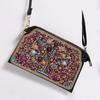 Bohemian Shell Shape Purse With Flower Embellishments For Daily Wear