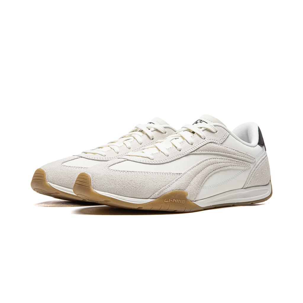 Li Ning Turbo Classic Dünne Sohle Retro Lässig Mode Bequem Leicht Rutschfest Abriebfest Low-Top Lifestyle Schuhe Herren Sneaker AGLV127-3