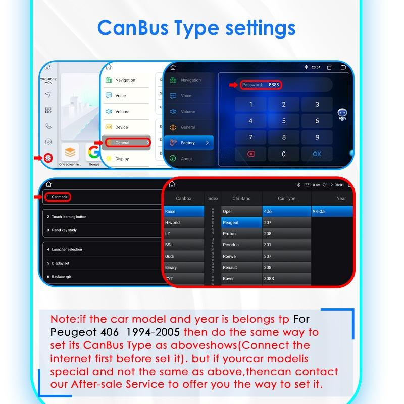 OSSURET 2din Autoradio Car Multimedia AI Voice Bluetooth 8Core Qualcomm Snapdragon 360° Cam Carplay Android Car Radio for Peugeot 406 1994-2005 GPS FM