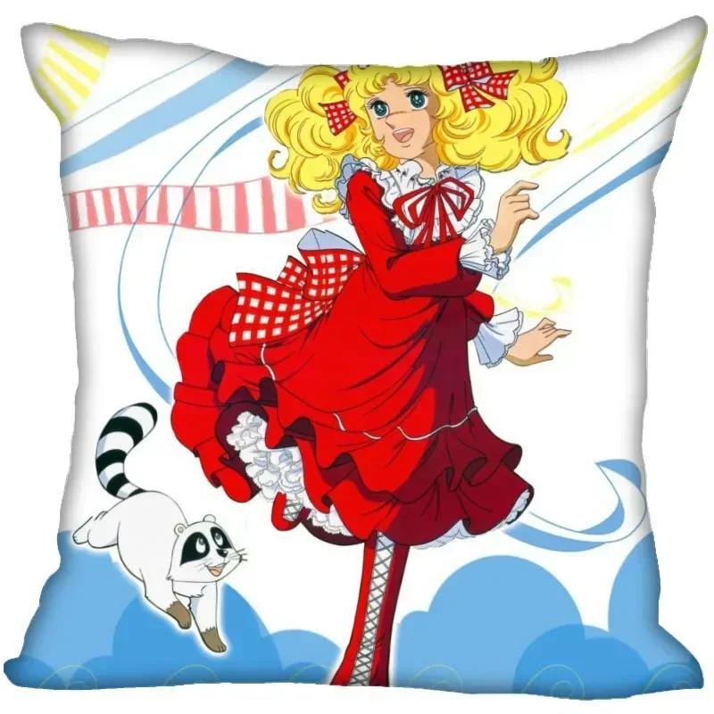 Candy Candy Polyester Cushion Cover Children's Room Decoration Pillow Case Living Room Chair Sofa Home Decoration 1007