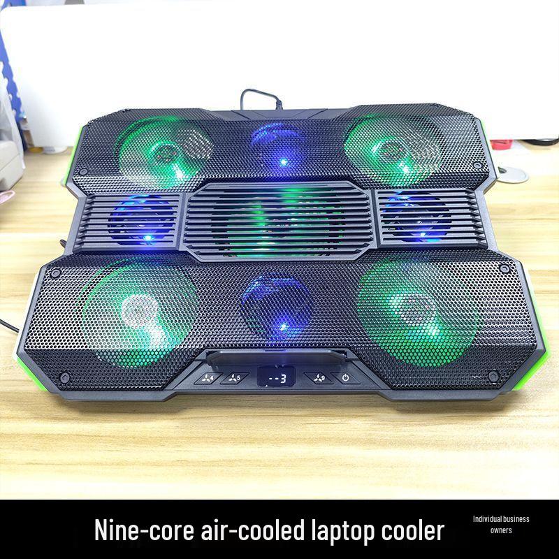 2025 Air-Cooled Gaming Laptop Cooler Stand for 15.6"-16" Computers